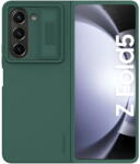 Nillkin Husa Nillkin CamShield Silky Silicone Case for Samsung Galaxy Z Fold 5 with Camera Protector - Dark Green - vexio