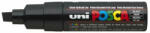 uni Dekormarker, 8 mm, vágott, UNI Posca PC-8K, fekete (TUPC8KF) (300566000)