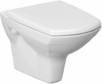 Cersanit Set vas WC suspendat Carina 550 Clean On + capac duroplast K701-03