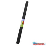  Krepp-papír 50x200cm, 30 fekete (21752)