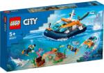 LEGO CITY BARCA PENTRU SCUFUNDARI DE EXPLORARE 60377 SuperHeroes ToysZone