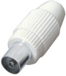 Somogyi Elektronic Koax aljzat, 2 db / bliszter, műanyag (FS 19X) (FS19X)