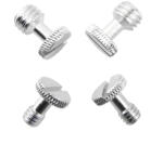 NICEYRIG 3/8" és 1/4" AcéI Fotós-áIIvány csavar (4db) (NRig-133)