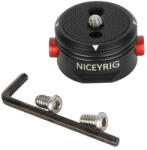 NICEYRIG Gyorskioldó Mini Gyors-csere talp, Kamera Gyorskioldó-Rendszer (NRig-496)