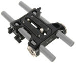 NICEYRIG Kamera Bázis-plate - Arri Rosette-mount & Dupla 15mm Rúd Rögzítő Rig