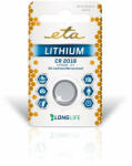 ETA Lítium akkumulátor ETA PREMIUM CR2016, csomagolás 1db (CR2016LITH1) (ETACR2016LITH1)