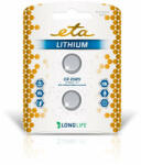 ETA Lítium akkumulátor ETA PREMIUM CR2025, csomagolás 2db (CR2025LITH2) (ETACR2025LITH2)