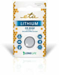 ETA Lítium akkumulátor ETA PREMIUM CR2032, csomagolás 1 db (CR2032LITH1) (ETACR2032LITH1)
