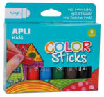 Apli Tempera kréta készlet, APLI Kids "Color Sticks", 6 különböző szín (COLCA14227)