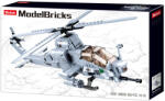Sluban Model Bricks - Army AH-1Z Viper helikopter építőjáték készlet (M38-B0838)