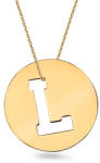 Heratis Forever Arany medál L betű, 9K IZ11008HR