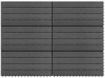  VID 6 darab szürke WPC csempe 60 x 30 cm 1 m2