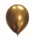 Balloons4party Set 20 baloane latex chrome auriu oglinda 30 cm