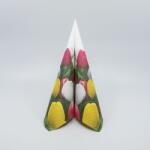 PAW papírszalvéta 33x33 cm 3 rétegű 20 lap/csomag Tulipáncsokor
