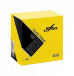 INFIBRA Szalvéta 25x25cm citromsárga 2 réteg 100 lap/csomag (ADI0728)