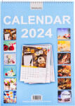 PAPERLAND Calendar de perete 2024, PAPERLAND