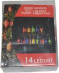 Regency Instalatie de Craciun- 14 LED-uri- model Merry Christmas- 30 cm (MGH-565330)