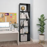 vidaXL Bibliotecă/Separator cameră, negru, 45x24x159 cm, PAL (800109) - izocor Biblioteca