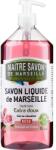 Maître Savon De Marseille Săpun lichid de Marsilia „Trandafir - Maitre Savon De Marseille Savon Liquide De Marseille Rose Liquid Soap 1000 ml