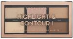 Profusion Cosmetics Paletă de machiaj - Profusion Cosmetics Highlight & Contour I 6 Color Highlight & Contour Palette 15.6 g