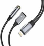 Tech-Protect Cablu Tech-protect Ultraboost Cable Adapter Lightning To Mini Jack 3.5mm & Lightning Black