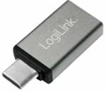 LogiLink USB 3.2 Gen1 Type-C apa -> USB-A 3.0 anya adapter ezüst (AU0042)