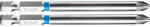 Fortum behajtóhegy (bit) PZ, 2 db, S2 acél, PZ2×90 mm (4741322) (4741322)