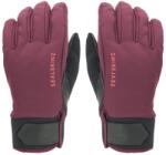 Sealskinz Waterproof All Weather Insulated Glove Red/Black M Kesztyű kerékpározáshoz
