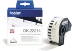 Brother DK-22214 folytonos szalagcímke 12mm x 30, 48m öntapadós White DK22214 (DK22214)