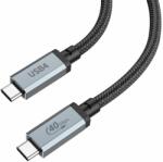 hoco. Cablu de Date Type-C la Type-C 100W, 2m - HOCO HD high speed (US05 USB4) - Black (KF2310953)