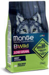 Monge BWild All Breeds Low Grain Adult Wild Boar száraz kutyatáp 15 kg