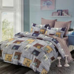 idealisotthon 7 részes ágyneműhuzat - virágok (IO-SY-BL-HL04-7-FRS)