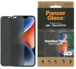 Panzer Ultra-Wide Fit iPhone 14 / 13 Pro / 13 6, 1" Privacy Screen Protection antibakteriális képernyővédő fólia