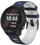  Szíj Garmin Venu 2 / Vivoactive 4 kék-fehér