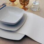 Pack Service textilhatású egyszínű szalvéta 40x40 cm 50 lap/csomag - fehér