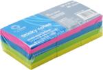 Bluering Jegyzettömb öntapadó, 38x51mm, 80lap, 12 tömb/csomag, Bluering® , neon (46757)
