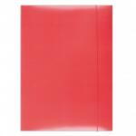 Office Products Mapa din carton plastifiat cu elastic, 300gsm, Office Products - rosu (OF-21191131-04) - officeclass