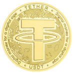 Moneda de colectie Moneda crypto pentru colectionari, GMO, Tether USDT Moneda