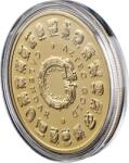 gomadina Select Moneda pentru colectionari, GMO, Maya Aztec, aurie (C1288) Moneda
