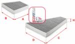 SOFIMA Filtru, aer habitaclu SOFIMA S 4302 CA (S 4302 CA)