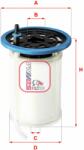 SOFIMA filtru combustibil SOFIMA S 0H2O NE (S 0H2O NE) - automobilus