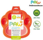 PetDreamHouse Paw 2-in-1 Mini interaktív etető narancssárga (B-PDH0528)
