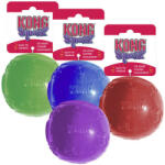 KONG Squeezz sípoló labda medium 6cm (KONGPSB2E)