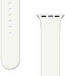 Hurtel Silicone Strap APS Silicone Watch Band Ultra / 8/7/6/5/4/3/2 / SE (45/44 / 42mm) Strap Watchband White - vexio
