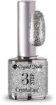 Crystal Nails 3 STEP CrystaLac - 3S206 (8ml) - Full platinum