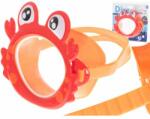  Masca de scufundari, Pentru copii, Tip rac, Silicon, Plastic, Multicolor (KX5569)
