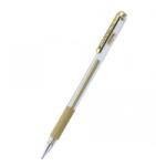Pentel Ролер Pentel Hybrid METAL K118M Gold, дебелина на писане 0.8mm, цвят на писане злато