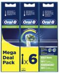 Oral-B Накрайник за електрическа четка за зъби Braun Oral-B CrossAction, 6 бр , бели (REORBCRAC6)