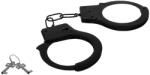 Intense Fetish Metal Handcuffs Black
