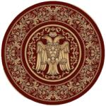Delta Carpet Covor Bisericesc Rotund, 300 x 300 cm, Rosu, Lotos 15032 (LOTUS-15032-210-O-33) Covor